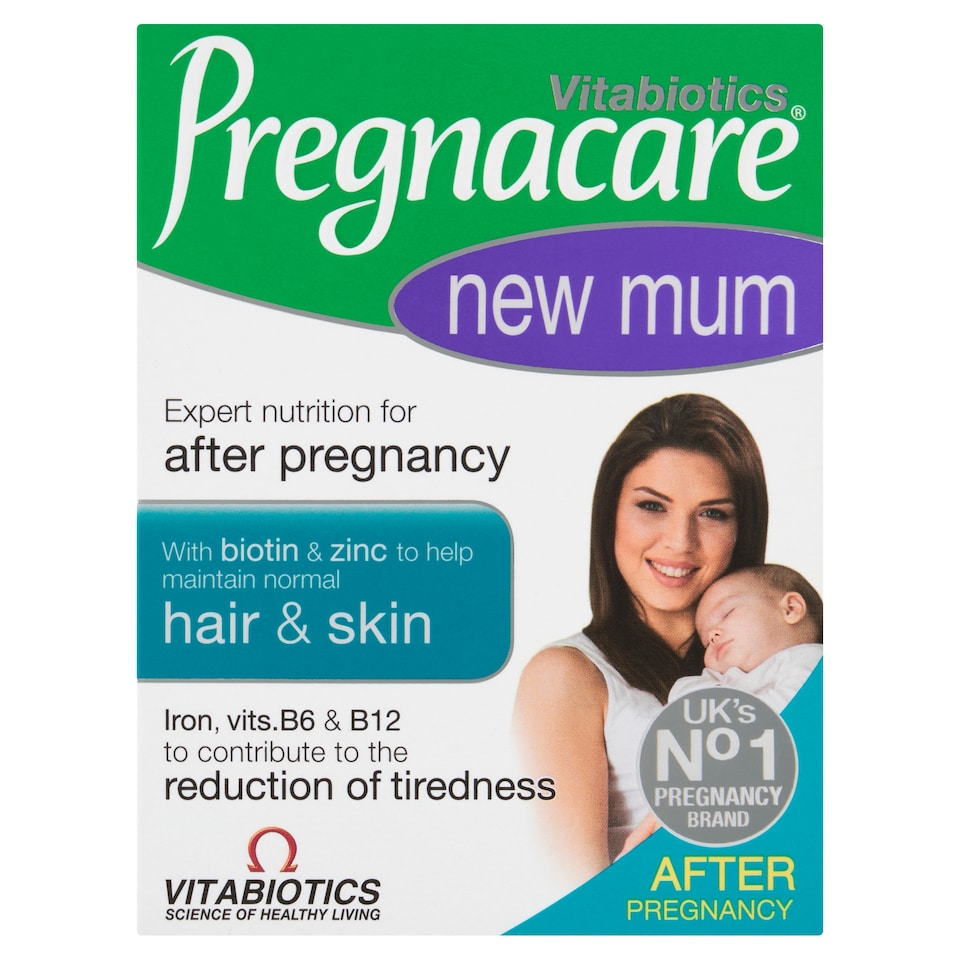 Vitabiotics Pregnacare New Mum Postnatal Vitamin & Mineral Tablets 56s