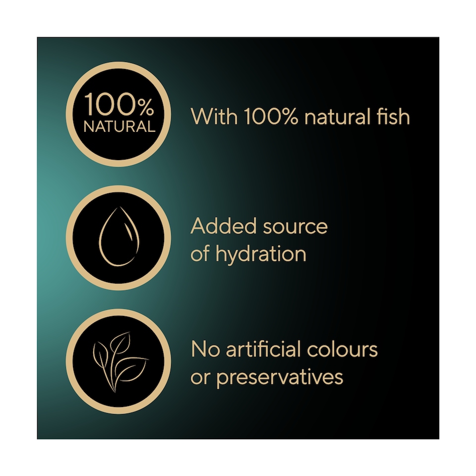 image 1 of Sheba Classics Cat Food Soup Pouches Tuna Fillet 4x40g