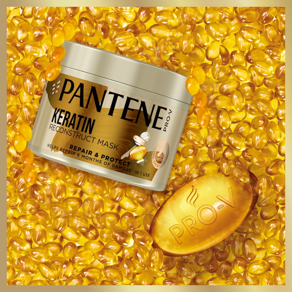 image 1 of Pantene Repair & Protect Reconstruct Hair Mask 300Ml