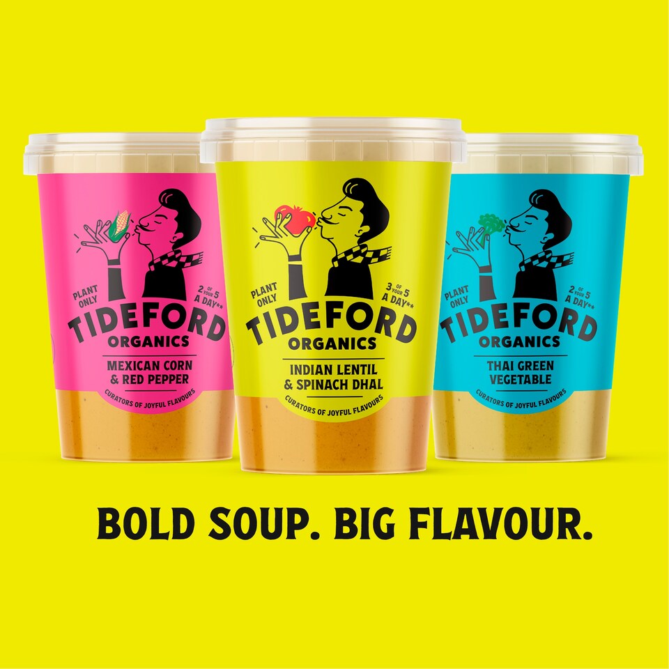 image 1 of Tideford Organics Thai Green Vegetable Soup 560g