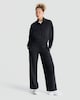 image 1 of F&F Active Modal Rich Soft Touch Wide Leg Joggers in Grey