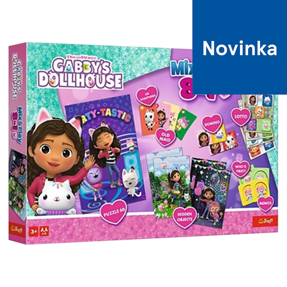 Dreamworks Gabby's Dollhouse Mix & Play 8v1 sada hier