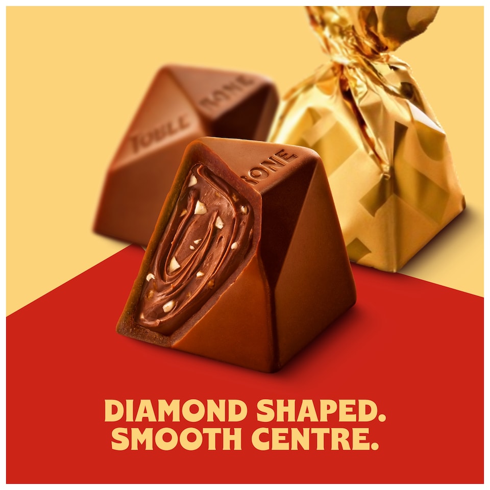 image 1 of Toblerone Milk Chocolate Truffles Gift Box 180g