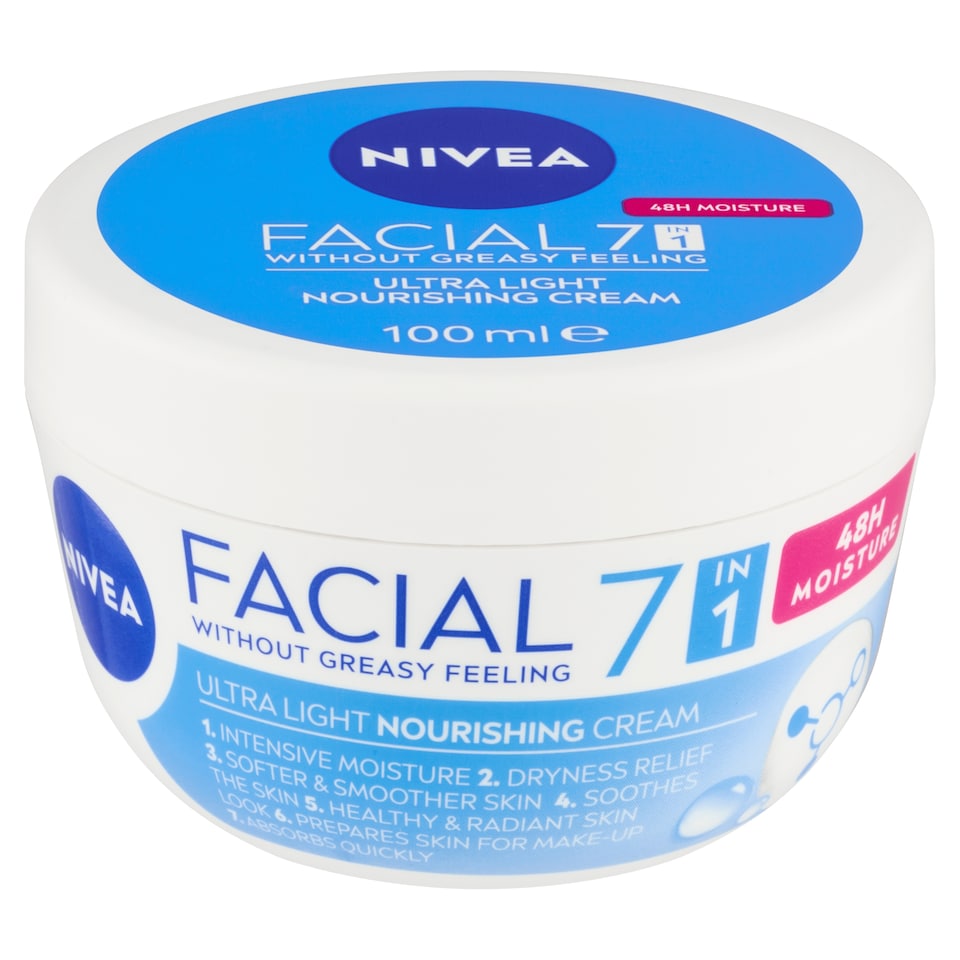 obrázok 1 z Nivea Facial 7 v 1 Výživný denný krém 100 ml
