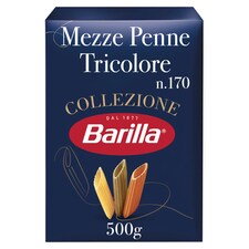 Barilla Mezze Penne Tricolore 500G