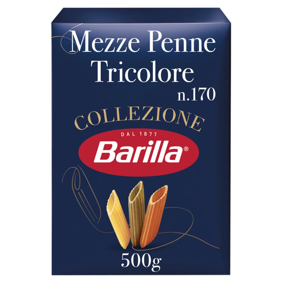 image 1 of Barilla Mezze Penne Tricolore 500G