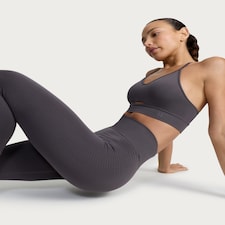 F&F Active SEAMLESS High Shine High Waisted Leggings in Chocolate
