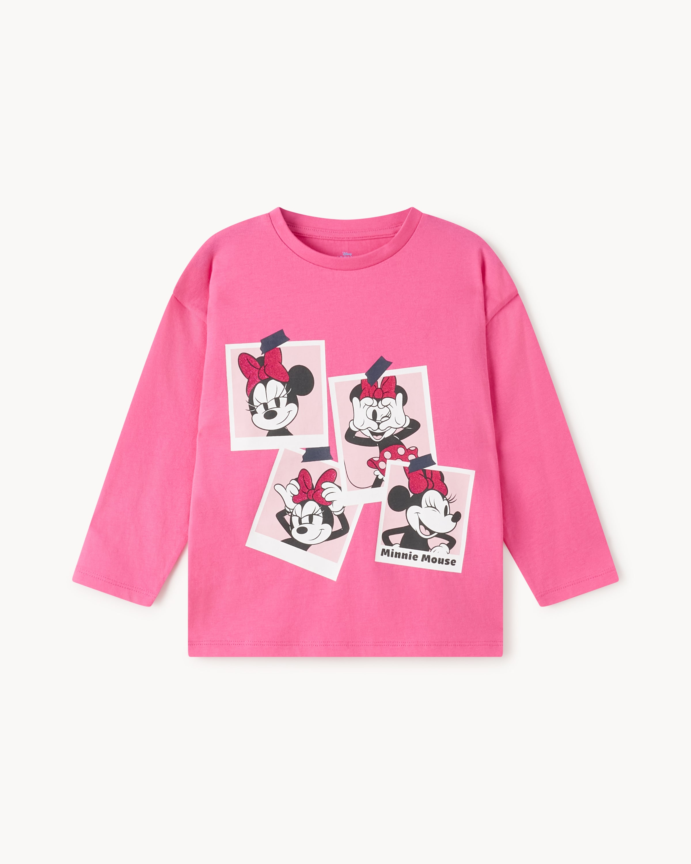 Disney Minnie Mouse Pure Cotton Top in Pink