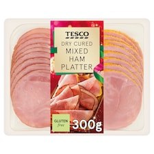 Tesco Mixed Ham Platter 300g 