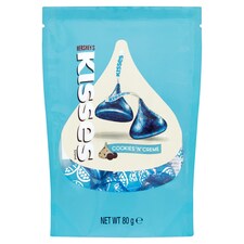 Hersheys Kisses Cookies N Creme 80g