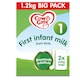 image 1 of Cow & Gate 1 First Infant Baby Milk Formula Powder from Birth Big Pack 1.2kg