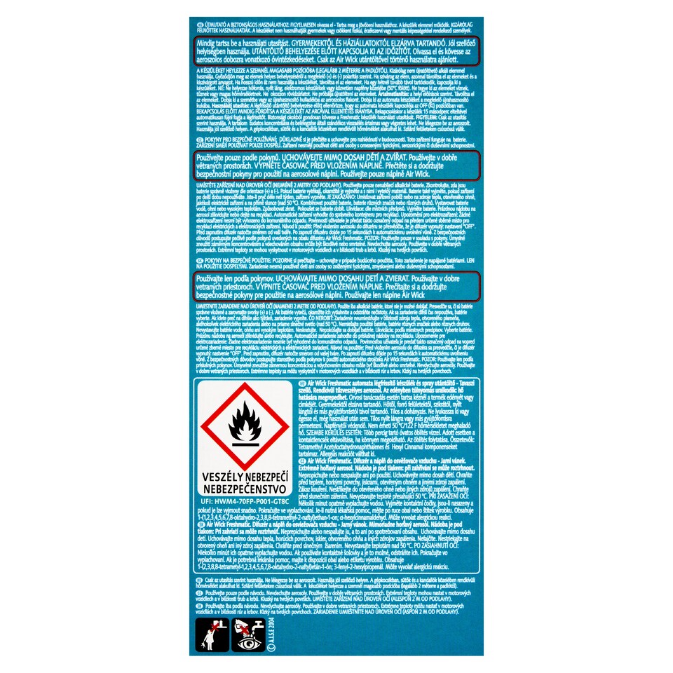 image 1 of Air Wick Freshmatic Automatic Spray Diffuser & Refill Spring Delight 250 ml