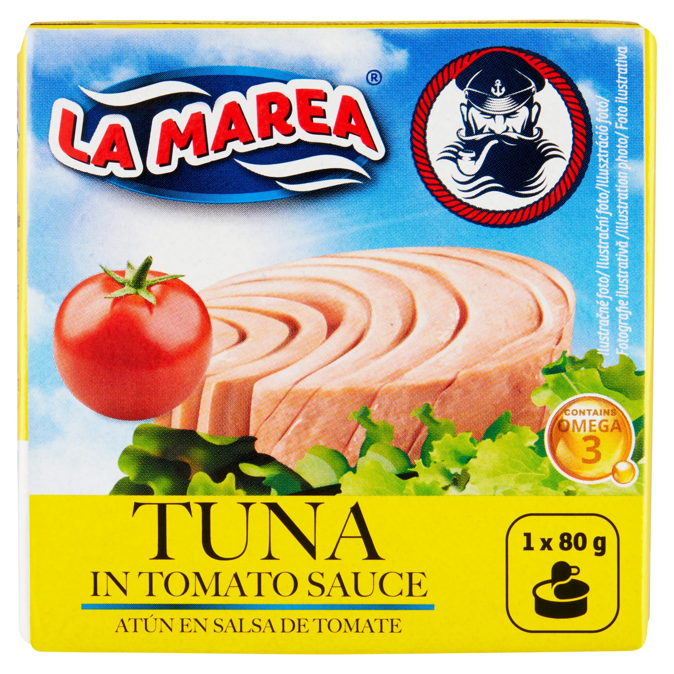 La Marea Tuniak v paradajkovej omá&ke 80 g - Tesco Groceries