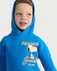 image 1 of Peanuts Snoopy Cotton Rich Social Club Hoodie in Blue