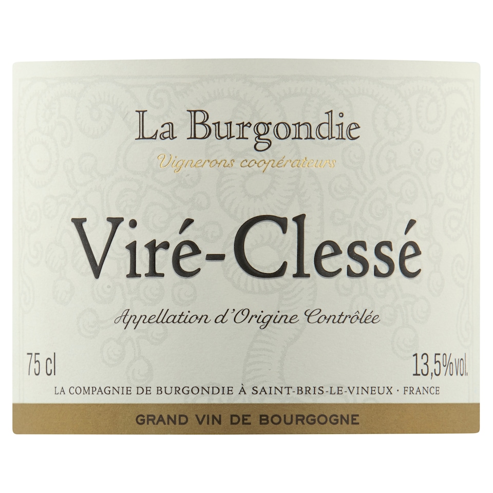 image 1 of La Burgondie Vire Clesse 750Ml
