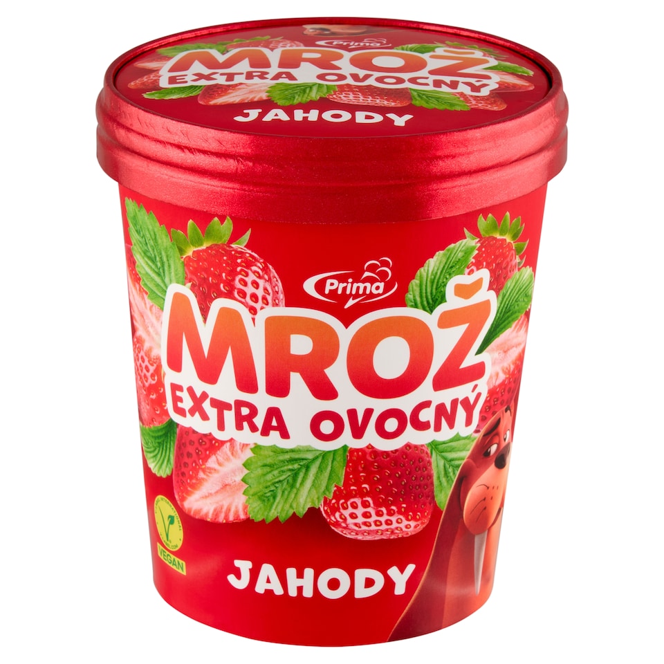 Obrázek 1 pro produkt Prima Mrož Jahody 460ml