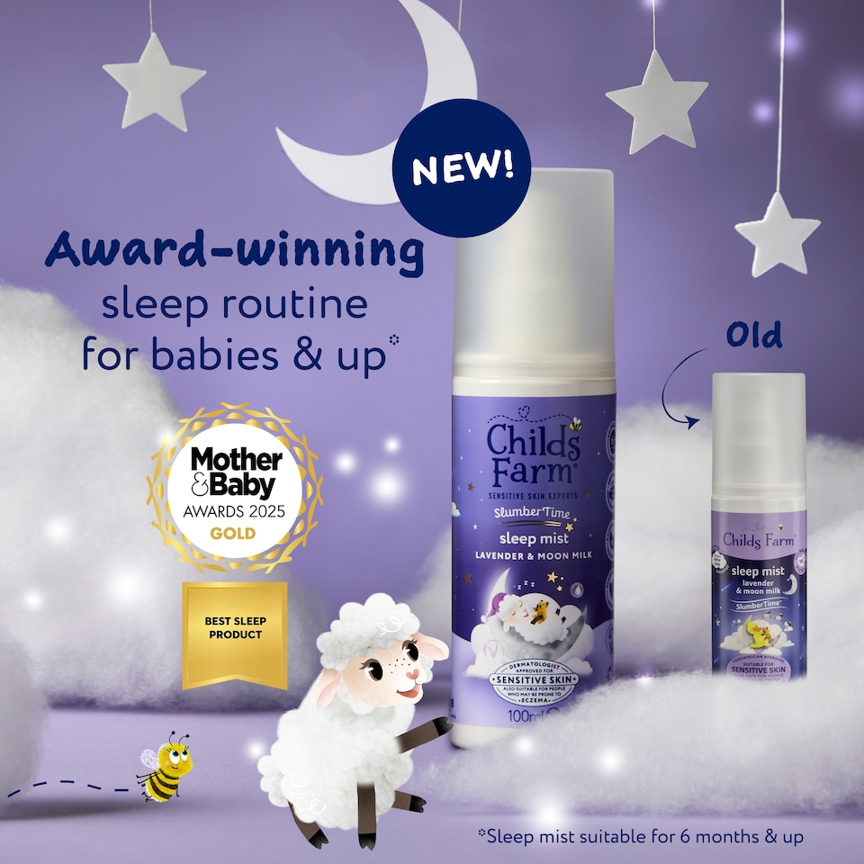 image 1 of Childs Farm Slumber Time Sleep Mist - Lavender & Moon Milk 100ml