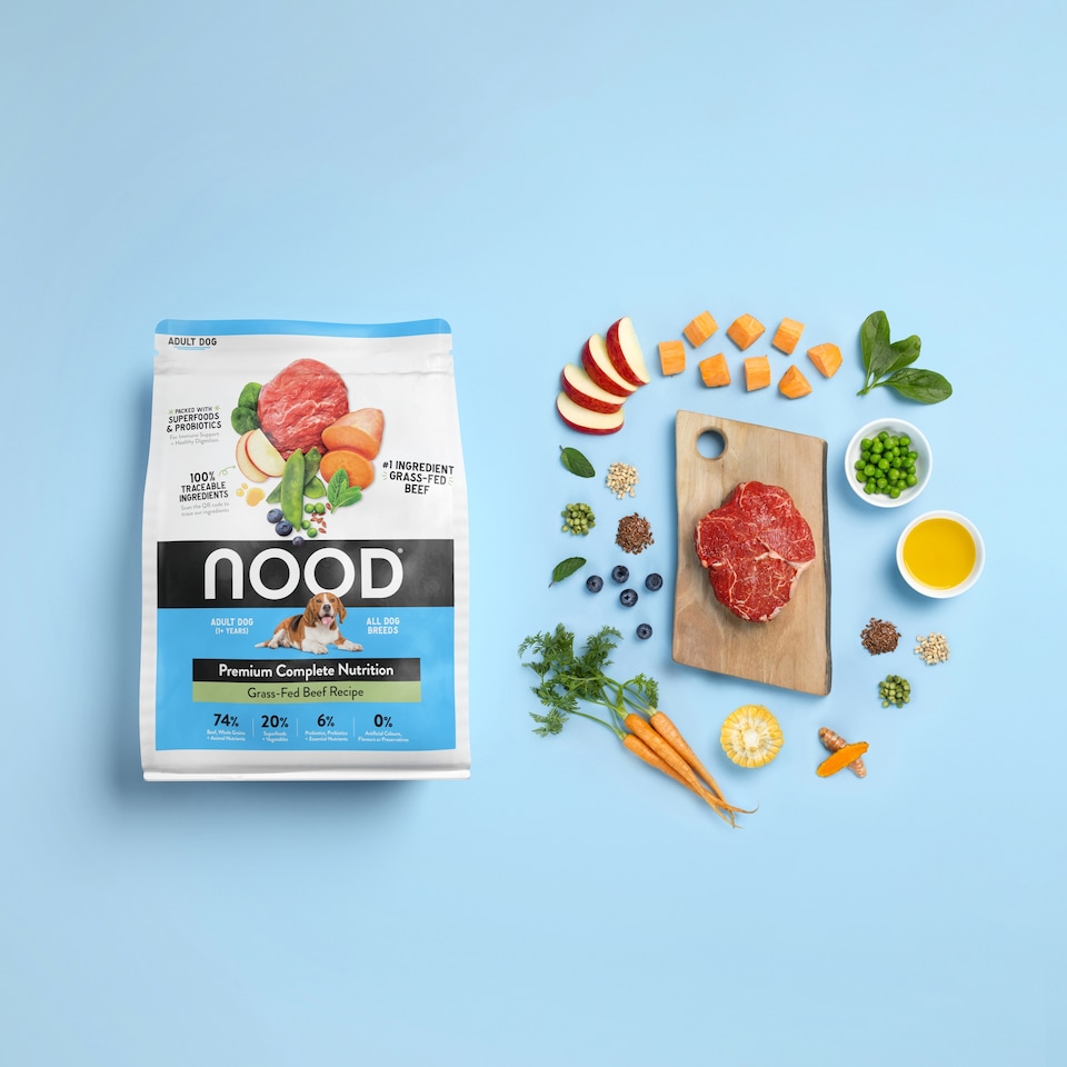 image 1 of Nood Dog Food Beef Recipe 1.42Kg