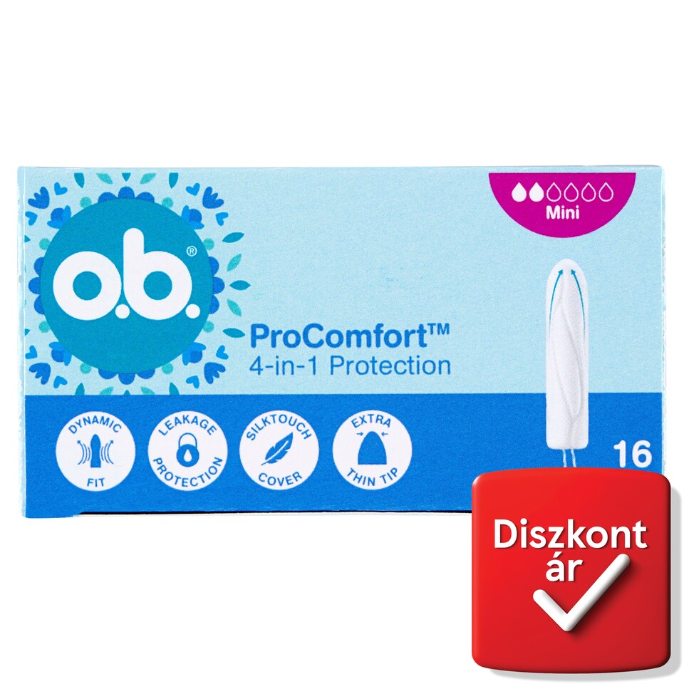 o.b. ProComfort Mini tampon 16 db
