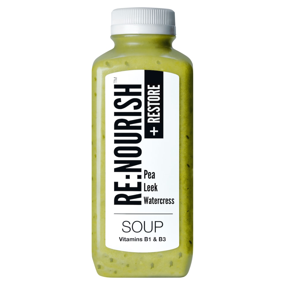 image 1 of RENOURISH RESTORE Pea, Leek and Watercress Soup 500g