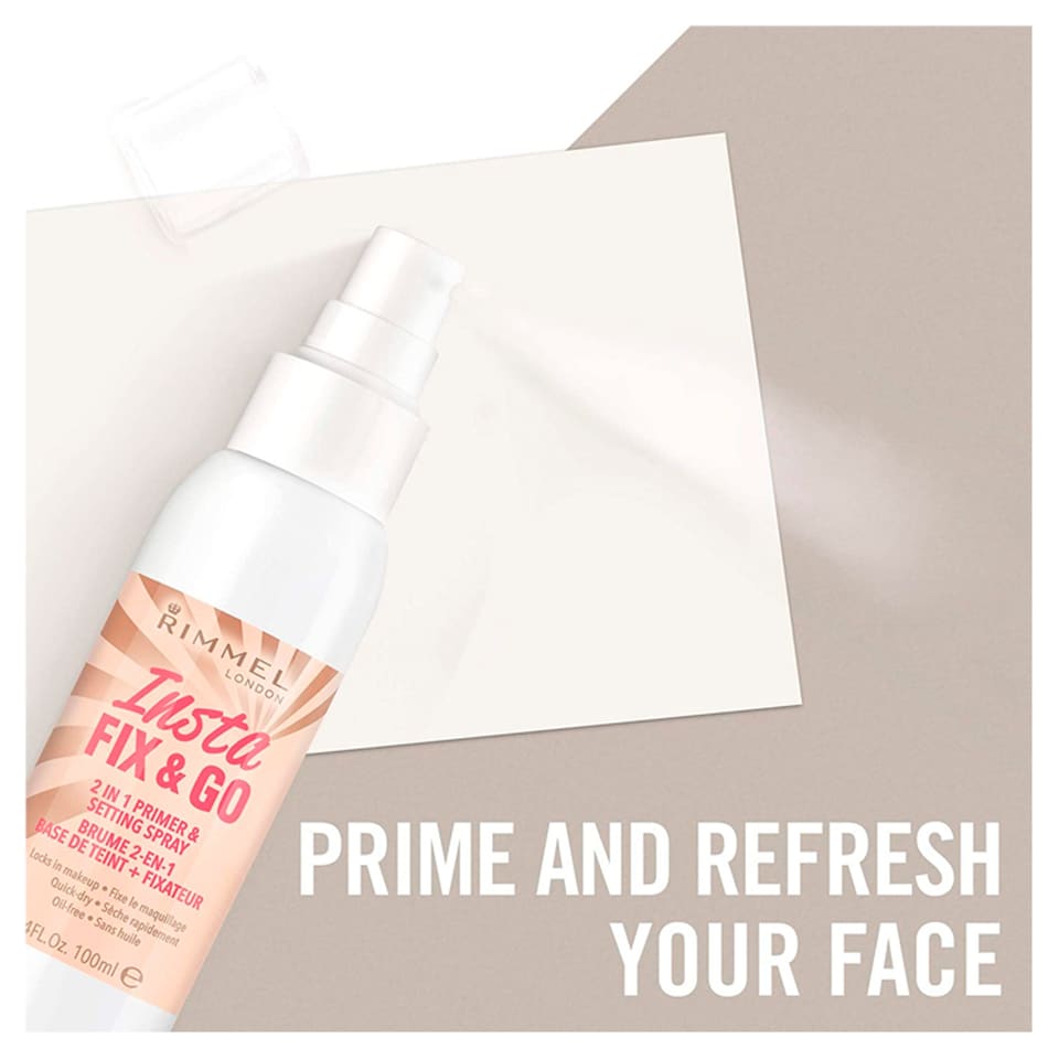 image 1 of Rimmel Face Insta Fix & Go Spray 100Ml