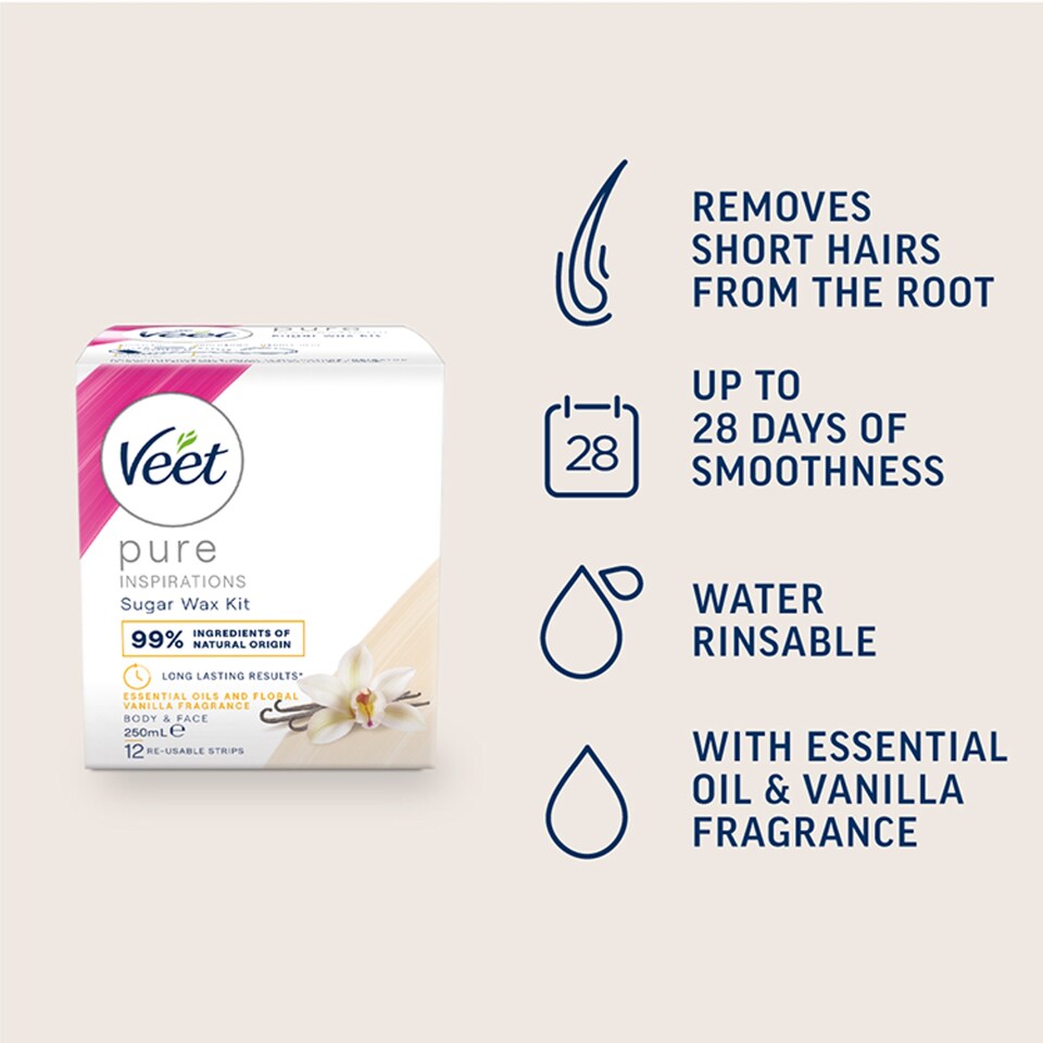 image 1 of Veet Warm Wax Jar 250Ml