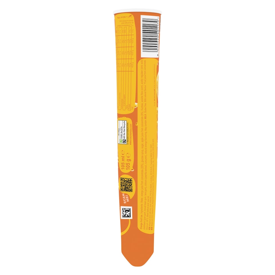 image 1 of Calippo Orange Ice Lolly 105Ml