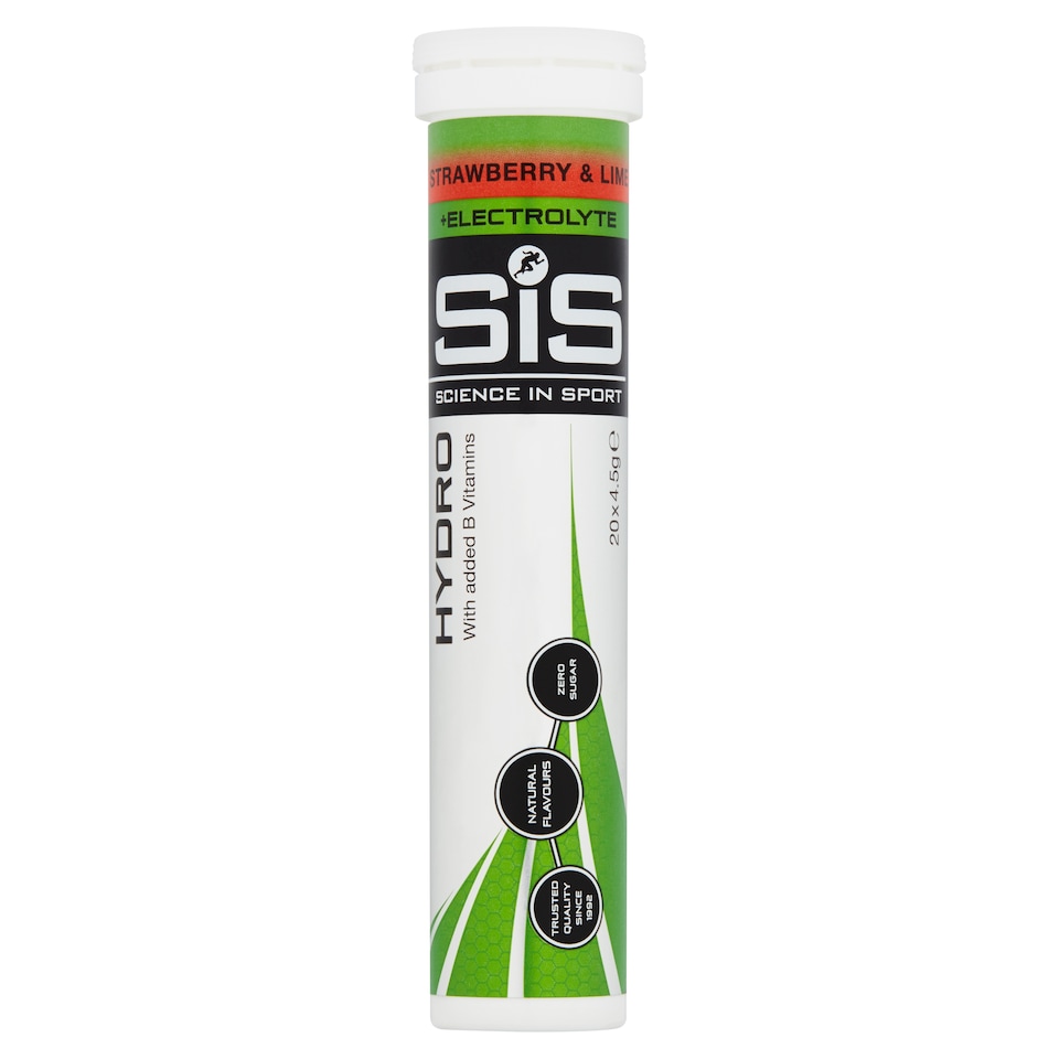 SiS Hydro Electrolyte Tablets - Strawberry & Lime 20s