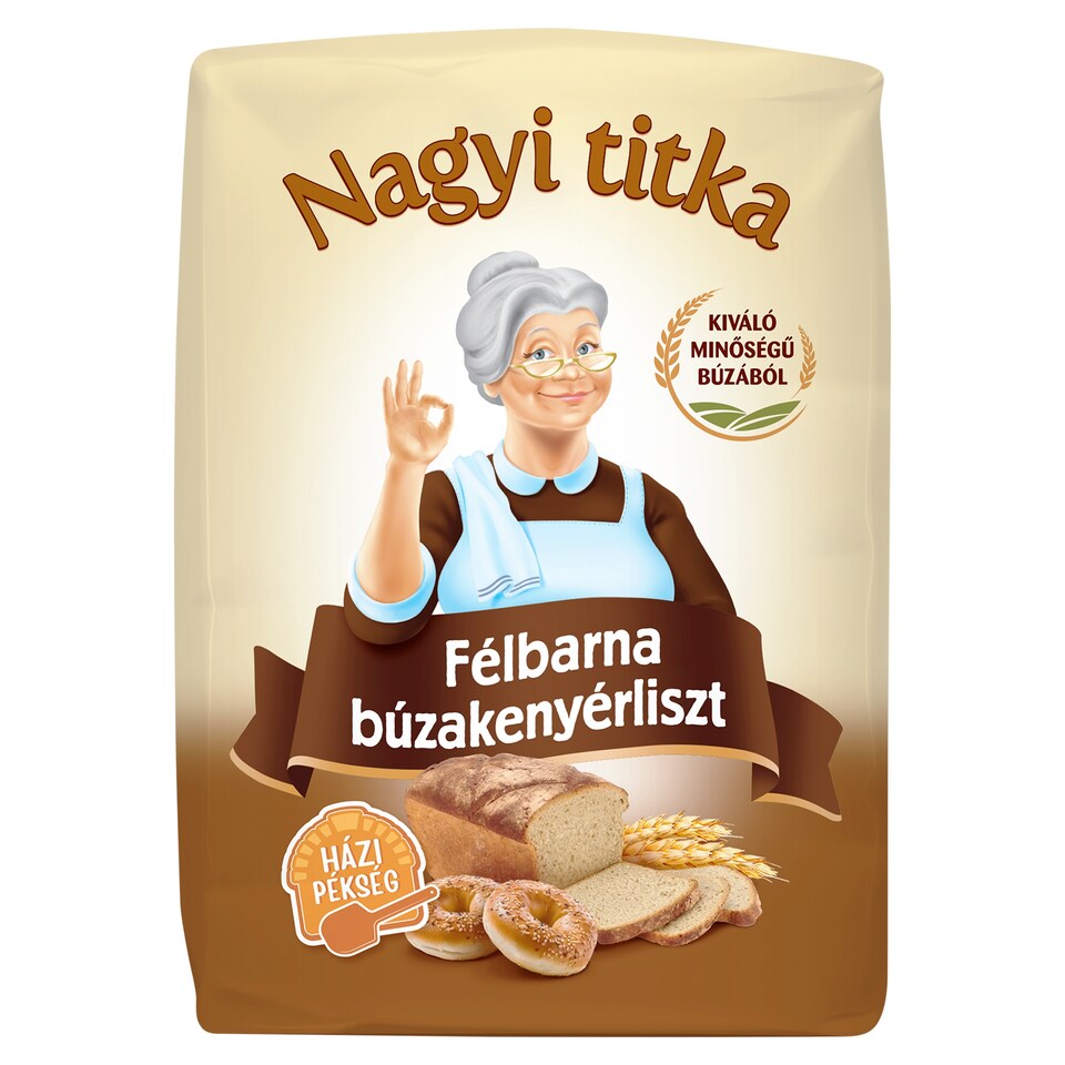 Nagyi titka Semi Brown Bread Flour 1 kg