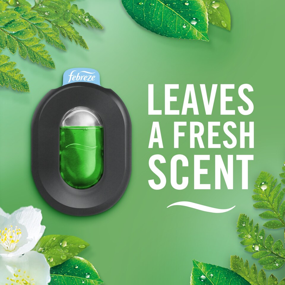 image 1 of Febreze Bin Freshener Starter Kit Outdoor Fresh Mega Pack 9.76ml
