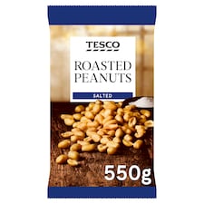 Tesco Salted Roasted Peanuts 550g