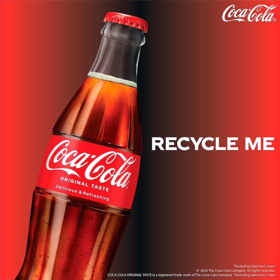 image 1 of Coca-Cola Original Taste 4x250ml