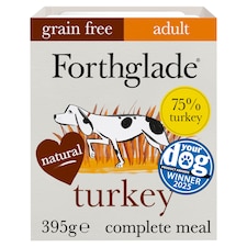 Forthglade Grain Free Adult Turkey & Vegetable 395G