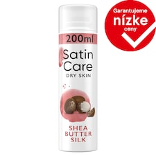 Dámsky gél na holenie Gillette Satin Care, Shea Butter Silk, 200 ml