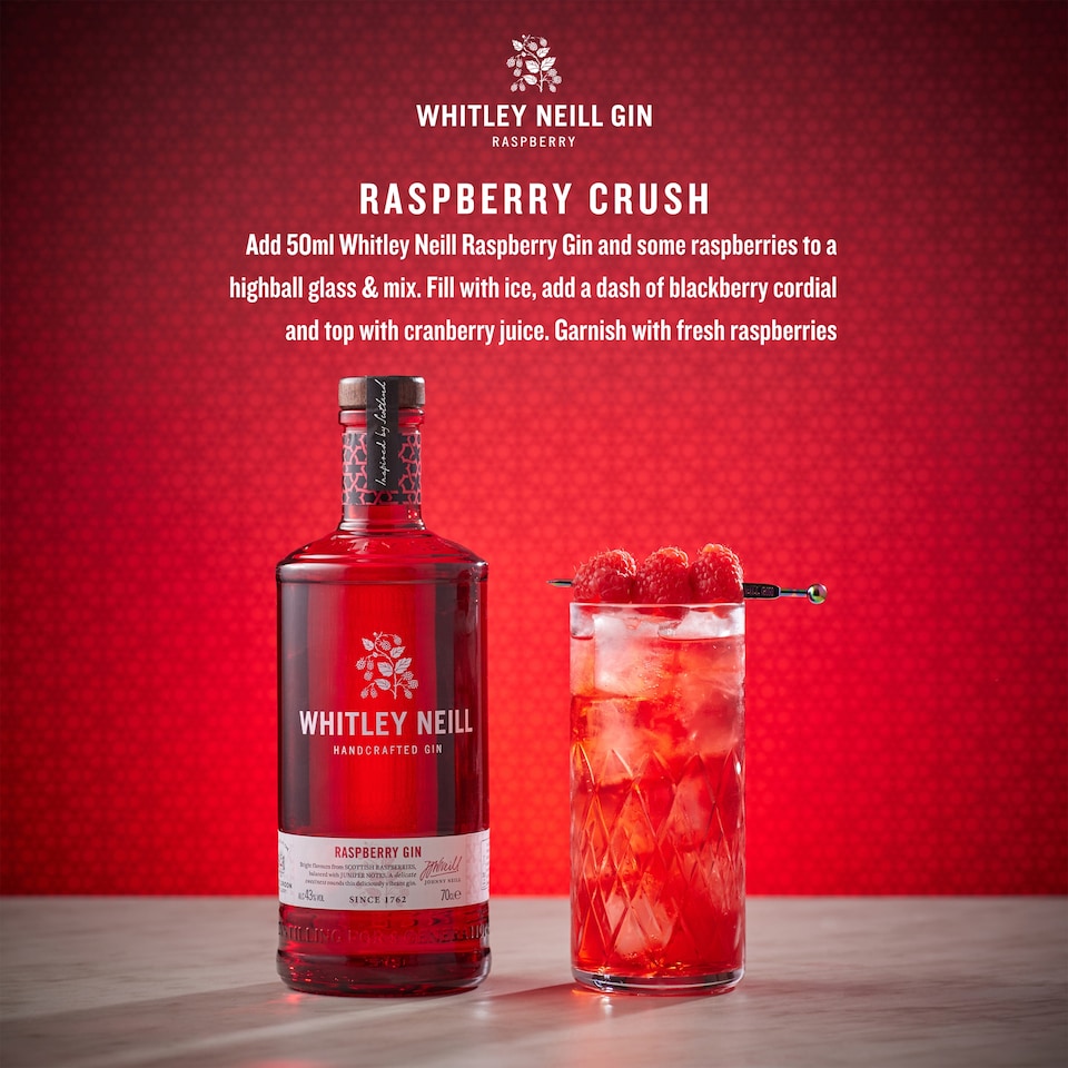 image 1 of Whitley Neill Gin - Raspberry 70cl