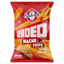 Seabrook Loaded Nacho Chips Spicy Salsa Flavour 130g