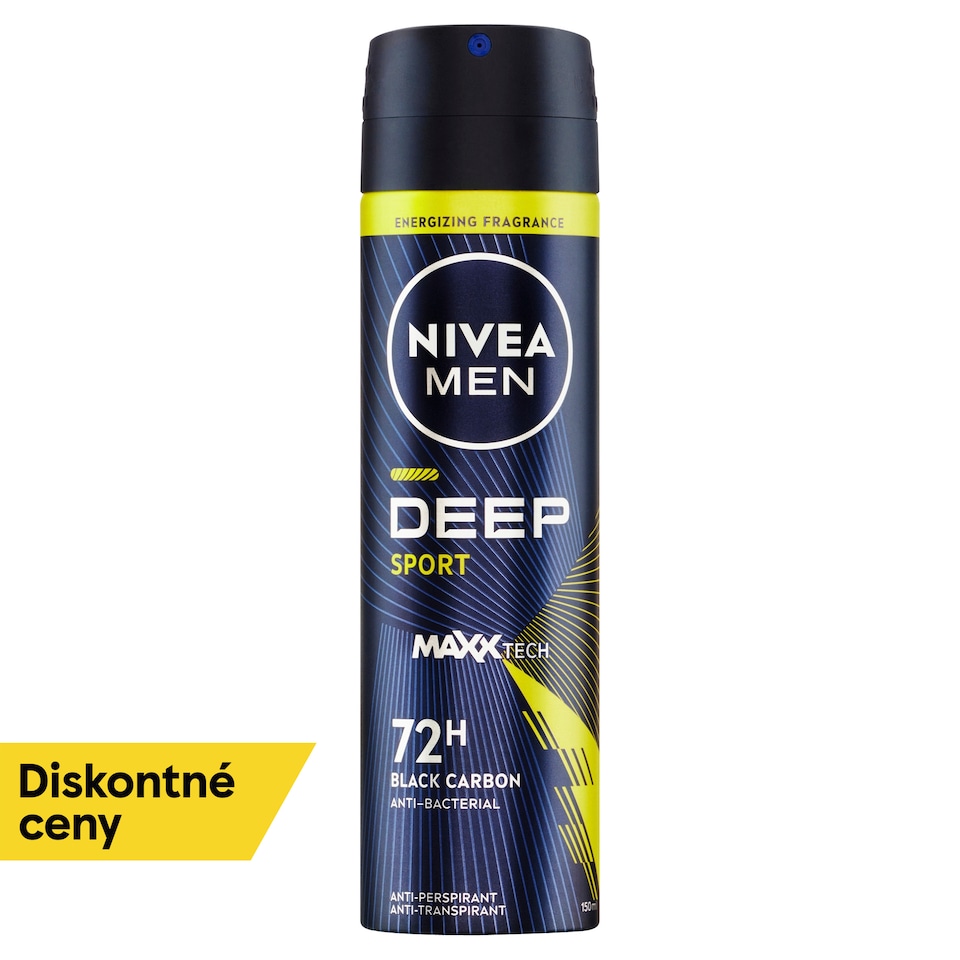 obrázok 1 z Nivea Men Deep Sport Sprej antiperspirant 150 ml