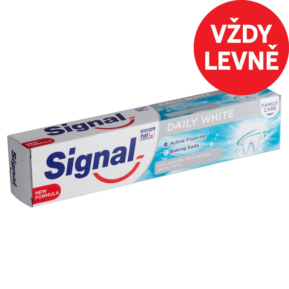 Obrázek 1 pro produkt Signal Family Care Daily white zubní pasta 75ml