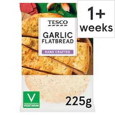 Tesco Cheese and Garlic Flatbread 230g