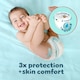 image 2 of Pampers New Baby Nappy Pants Size 3 Essential Pack 36 Nappies