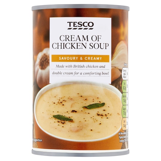 Tesco Chicken Soup 295G Tesco Groceries
