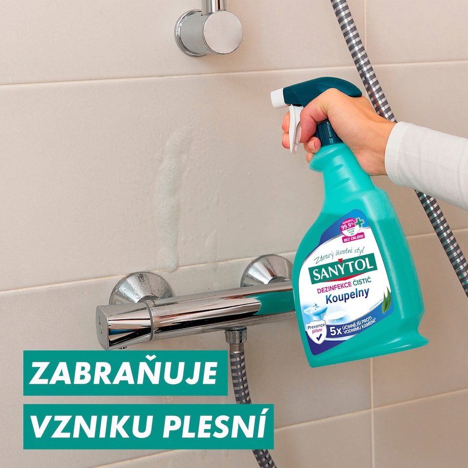 image 1 of Sanytol Disinfection Bathroom Cleaner Pure 500 ml