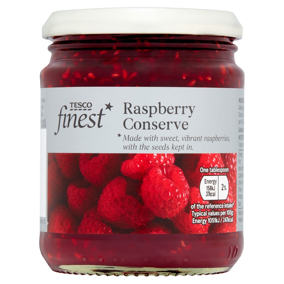 Tesco Finest Raspberry Conserve 340G