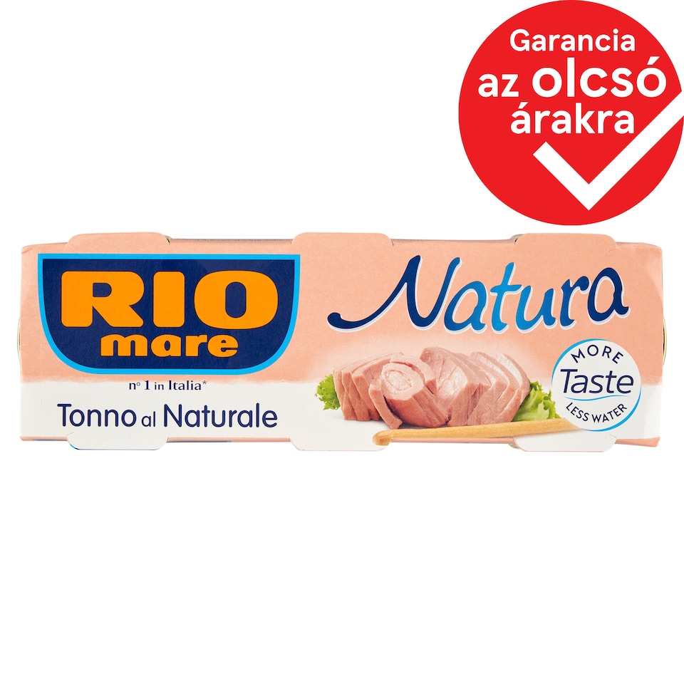 Rio Mare Natura Piece of Tuna in Natural Juice 3 x 56 g