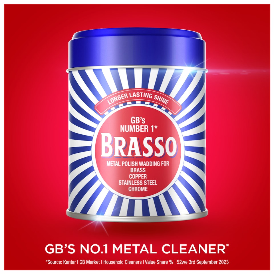 image 1 of Brasso Metal Polish Wadding 75g
