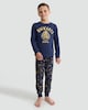 image 2 of Harry Potter Matching Family Christmas Pyjamas in Navy