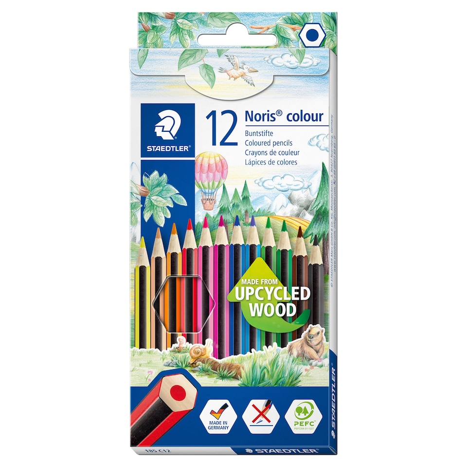 image 1 of Staedtler Noris Colour Pencils 12 Pack
