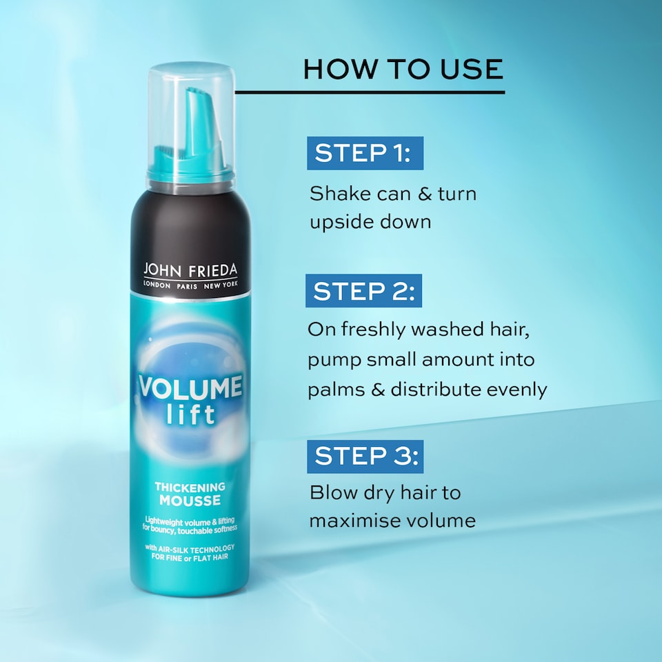 image 1 of John Frieda Volume Lift Thickening Mousse 200ml