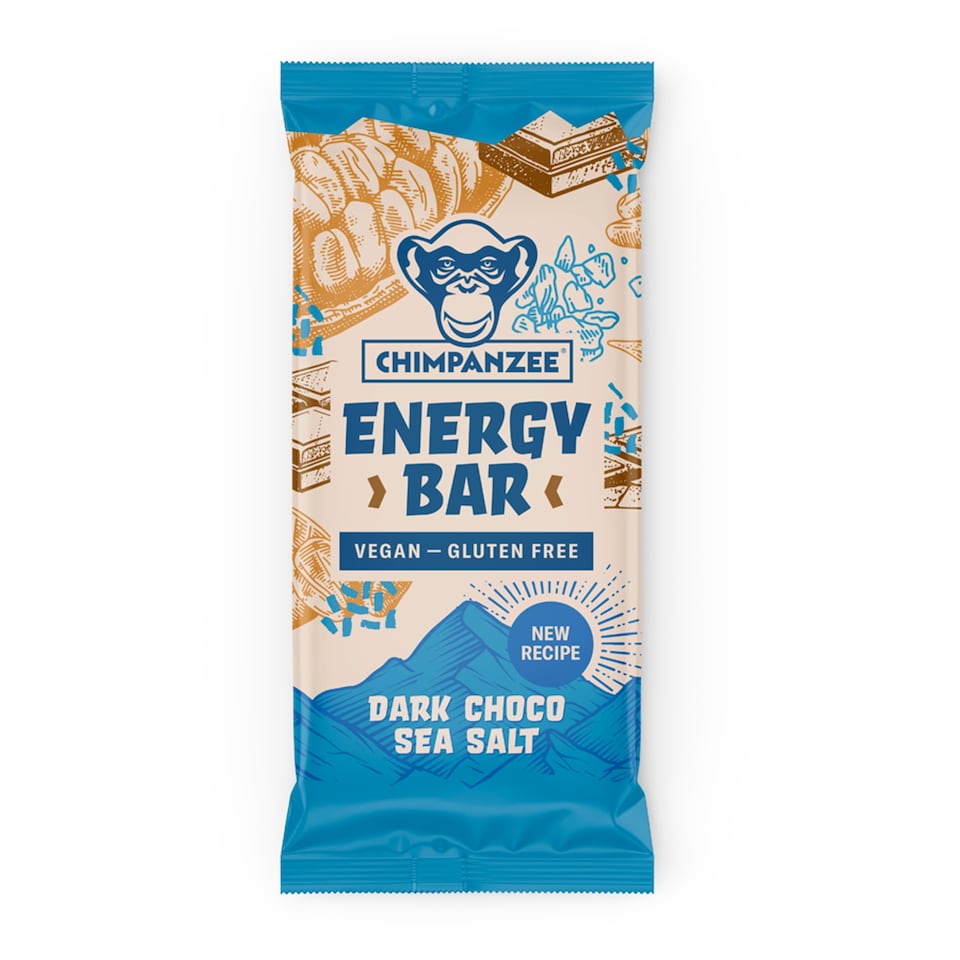 Chimpanzee Energy Bar Dark Chocolate & Sea Salt 55 g