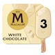 image 5 of Magnum White Chocolate Ice Cream Sticks 3x100ml